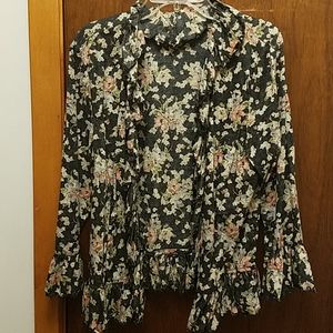Floral cardigan
